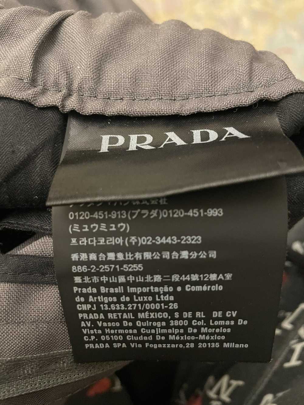 Prada Prada gray ankle strap pants SS2018 - image 5