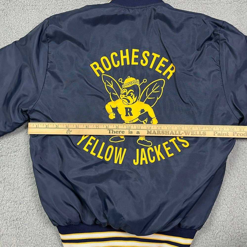 Other Vintage Rochester Yellow Jackets Jacket Col… - image 8