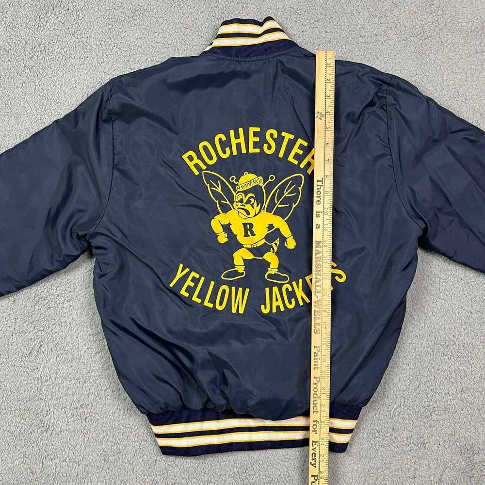 Other Vintage Rochester Yellow Jackets Jacket Col… - image 9