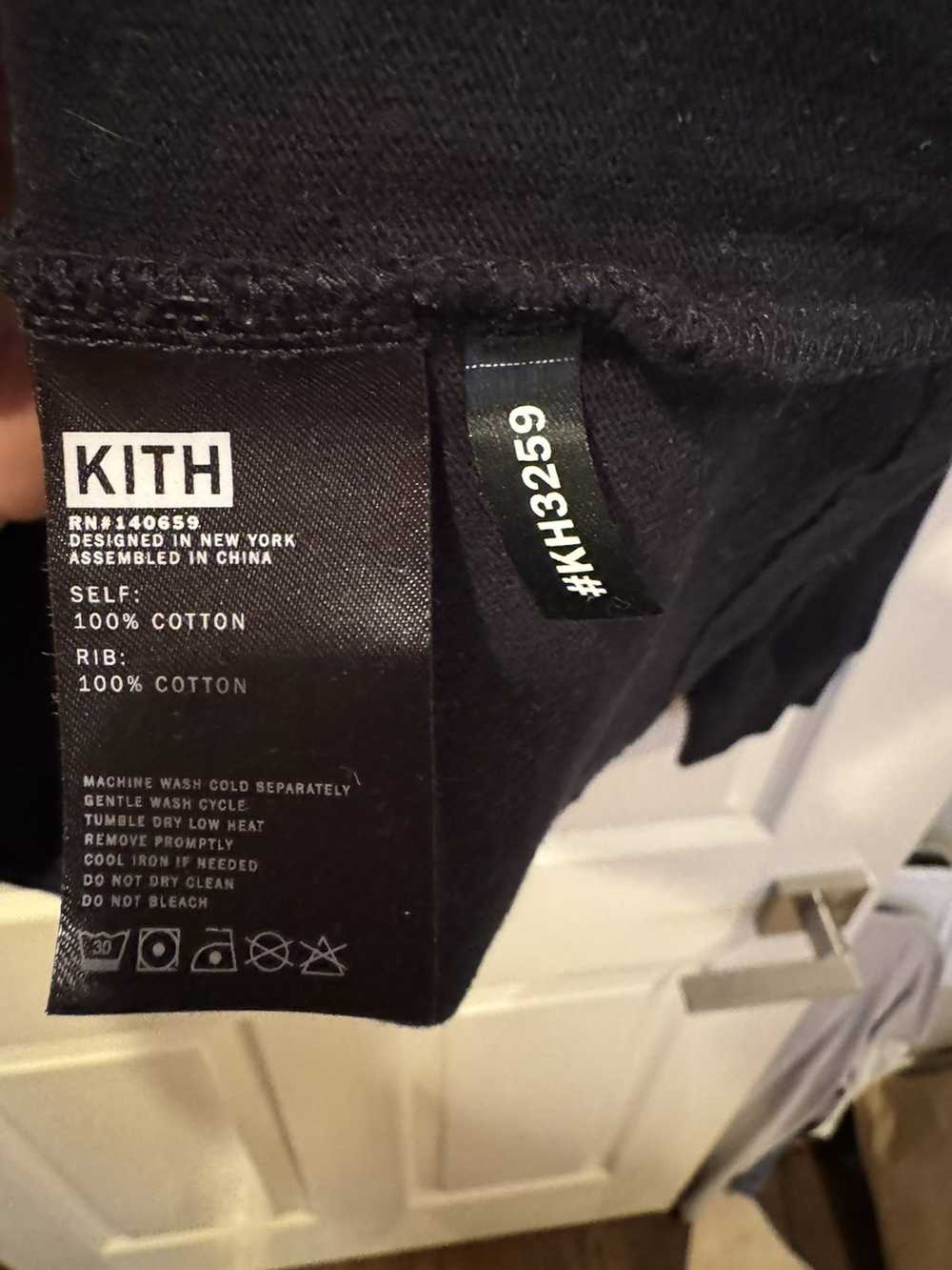 Kith Kith x EEA Long Sleeve Gradient Tee (Black) - image 3