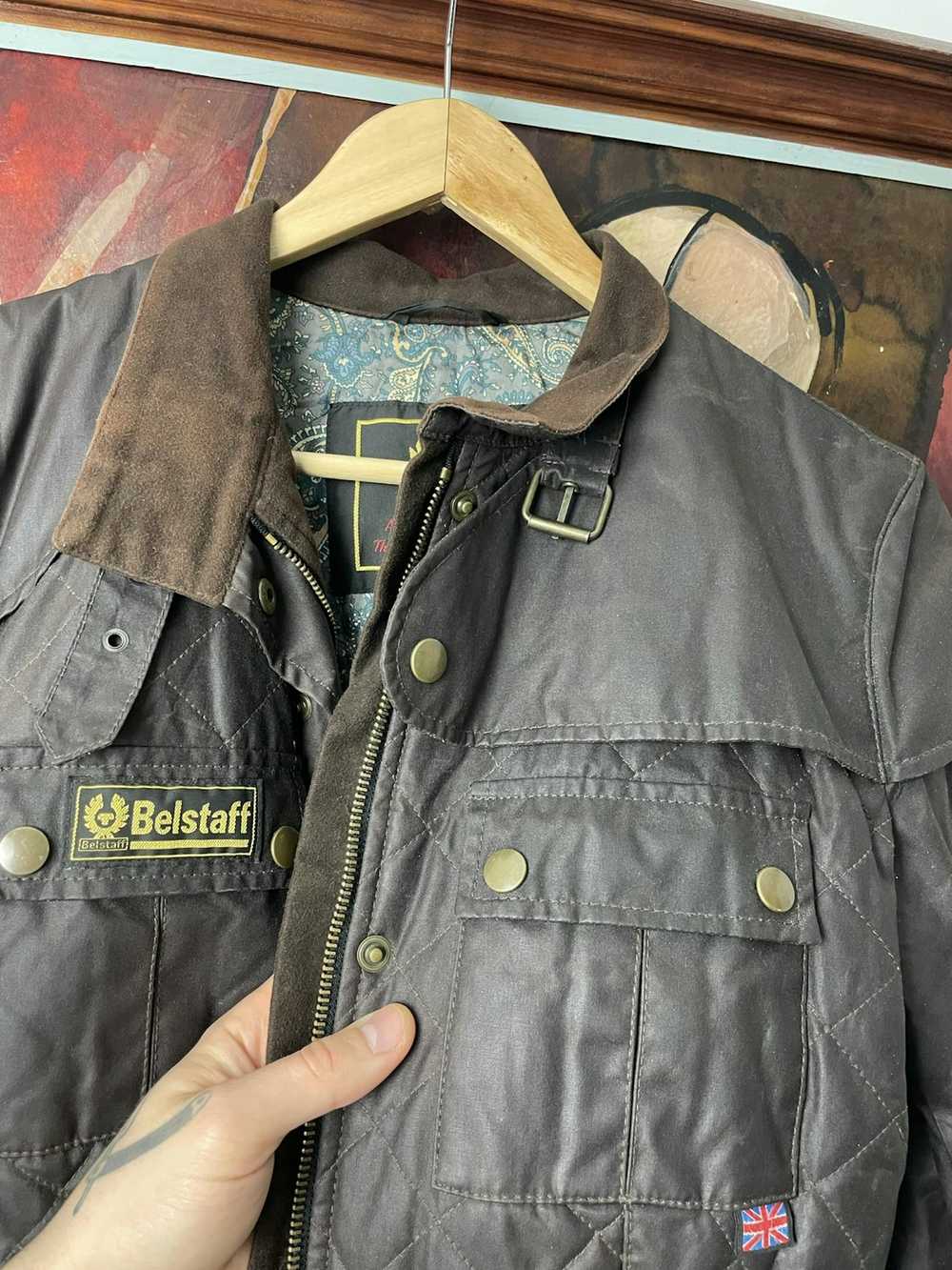 Belstaff × Vintage × Waxed Belstaff waxed coat ja… - image 4