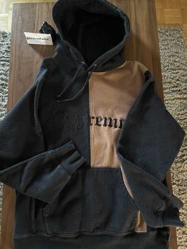 Supreme old english outlet hoodie black