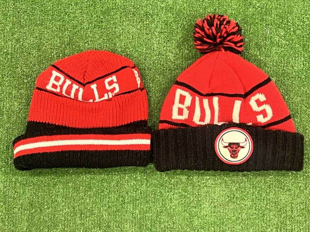 NBA × Streetwear × Vintage 2 Chicago Bulls Beanies - image 1