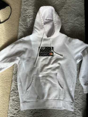 Fuck The Population FTP - Credit Card Hoodie - Whi