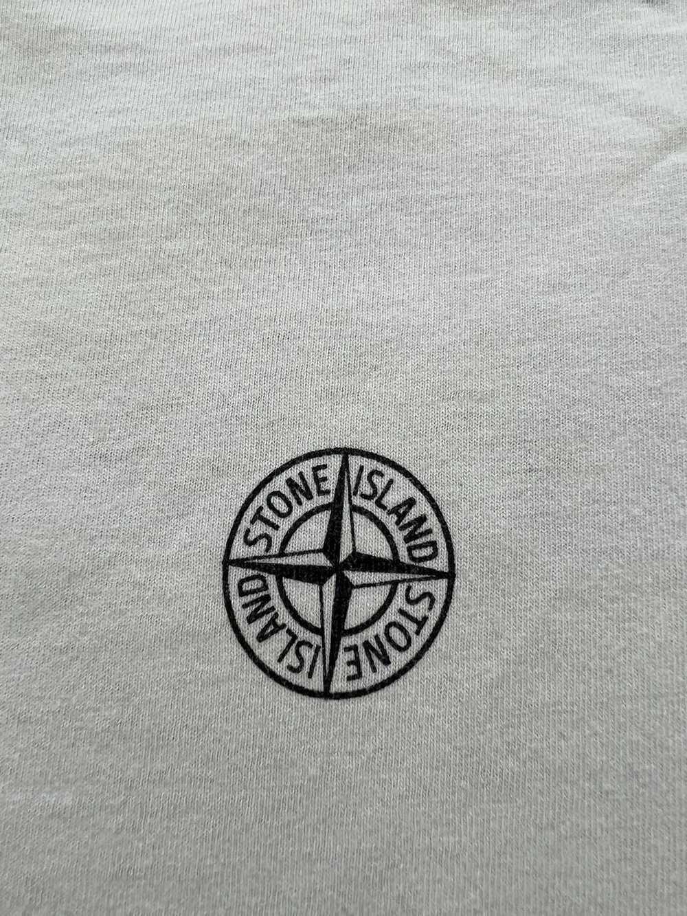 Stone Island Stone Island logo tshirt white - image 3