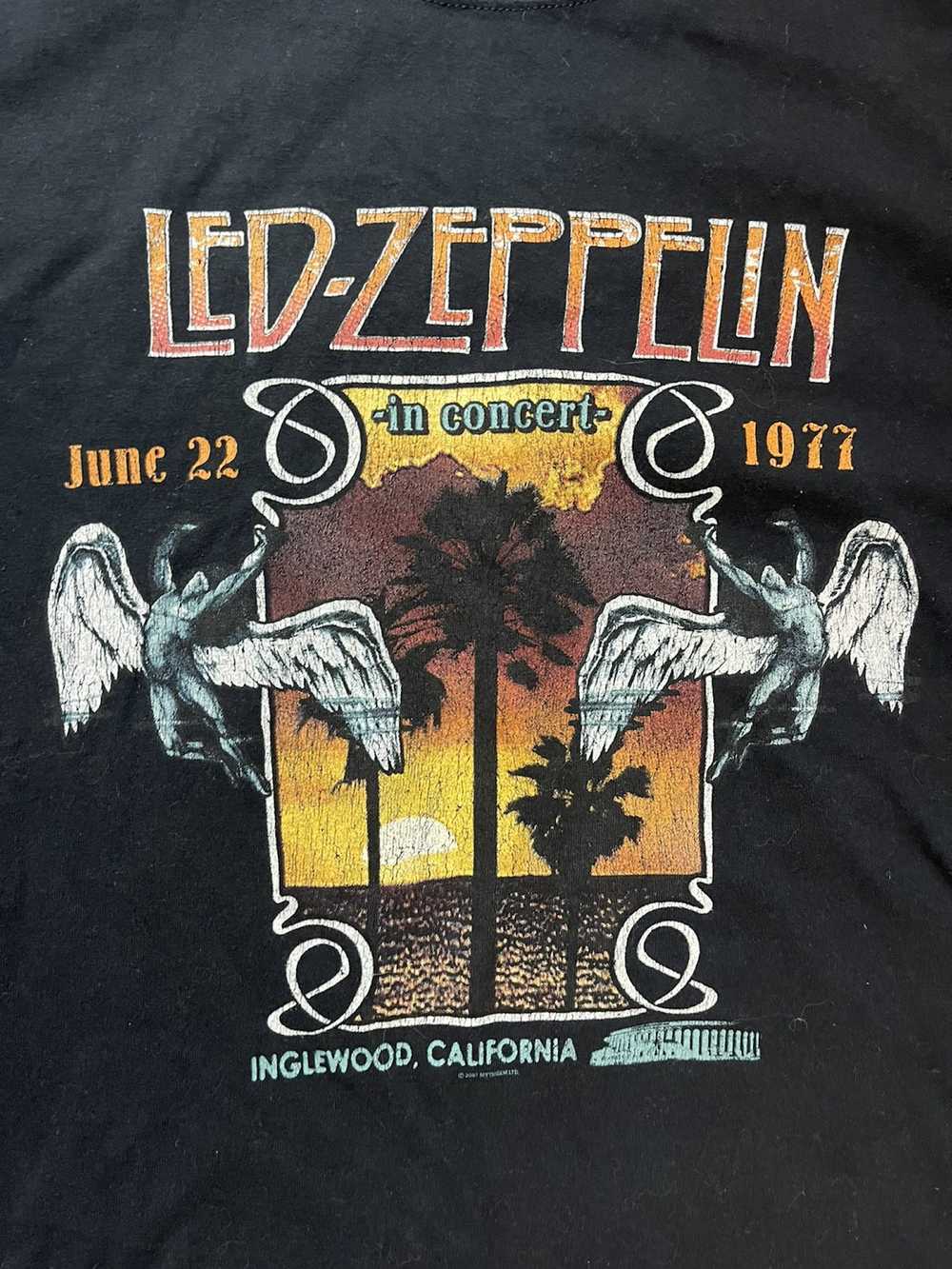 Band Tees × Led Zeppelin × Vintage Led Zeppelin 2… - image 2