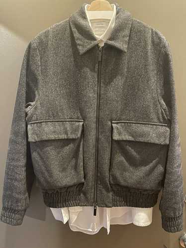Cos Heathered wool blend bomber