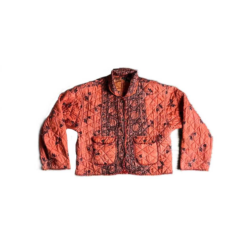 Vintage Quilt patchwork reversible jacket - image 2