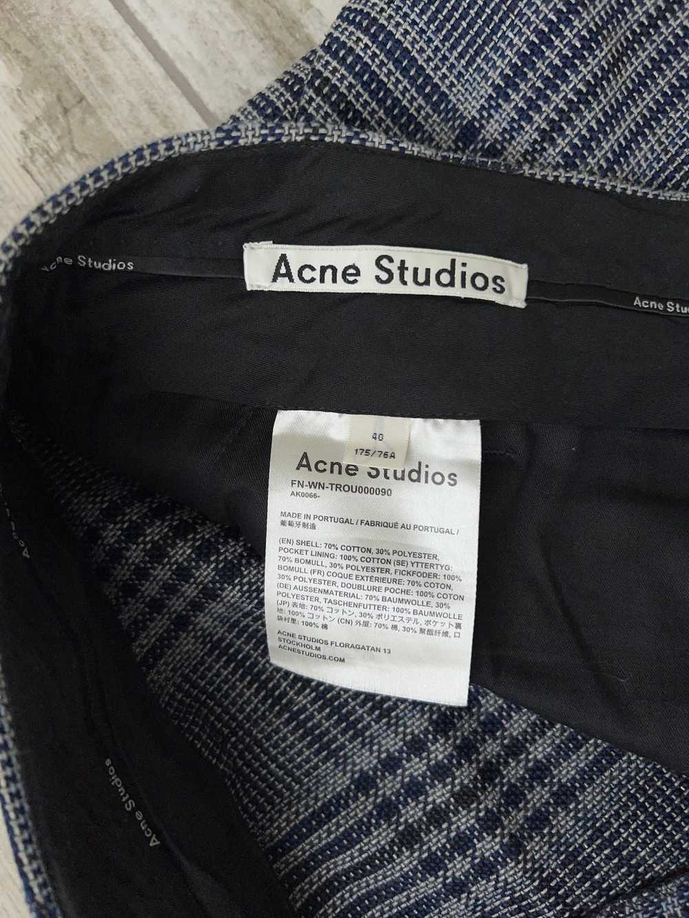 Acne Studios × Streetwear ACNE STUDIOS Check Tape… - image 3