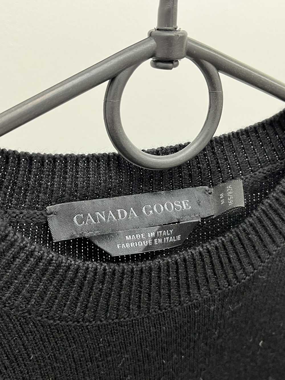 Canada Goose Canada Goose Logo Arm Merino Wool Sw… - image 2