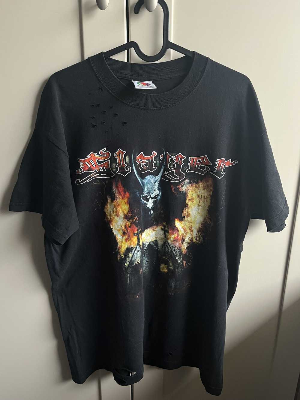Band Tees × Rock T Shirt × Vintage Slayer tshirt … - image 1