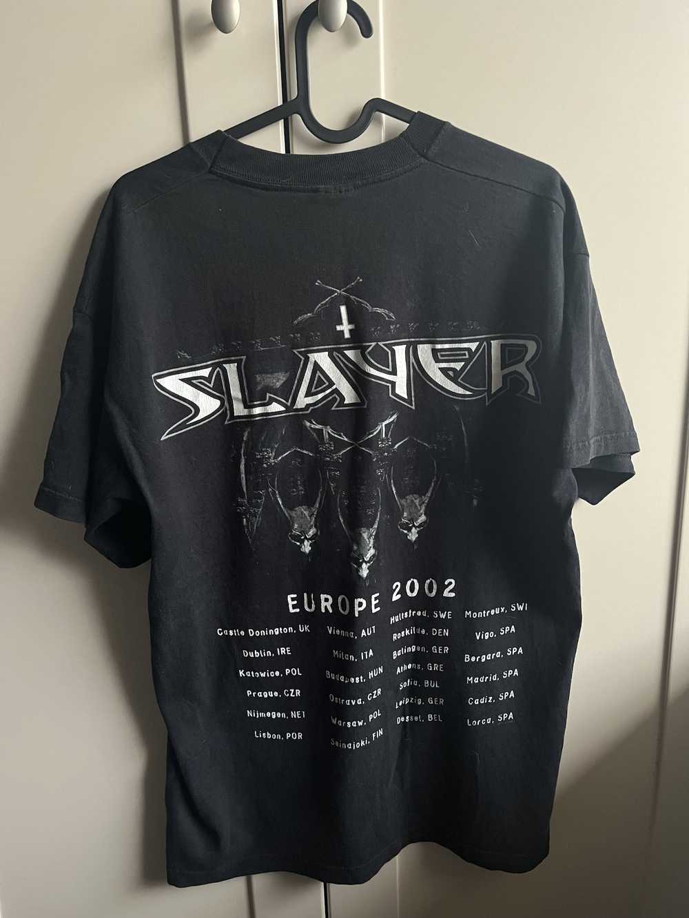 Band Tees × Rock T Shirt × Vintage Slayer tshirt … - image 4