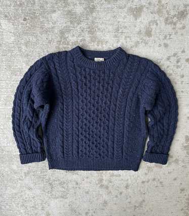 Coloured Cable Knit Sweater × L.L. Bean × Vintage 