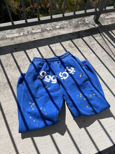 Sp5der Classic Sweatpants Light Blue