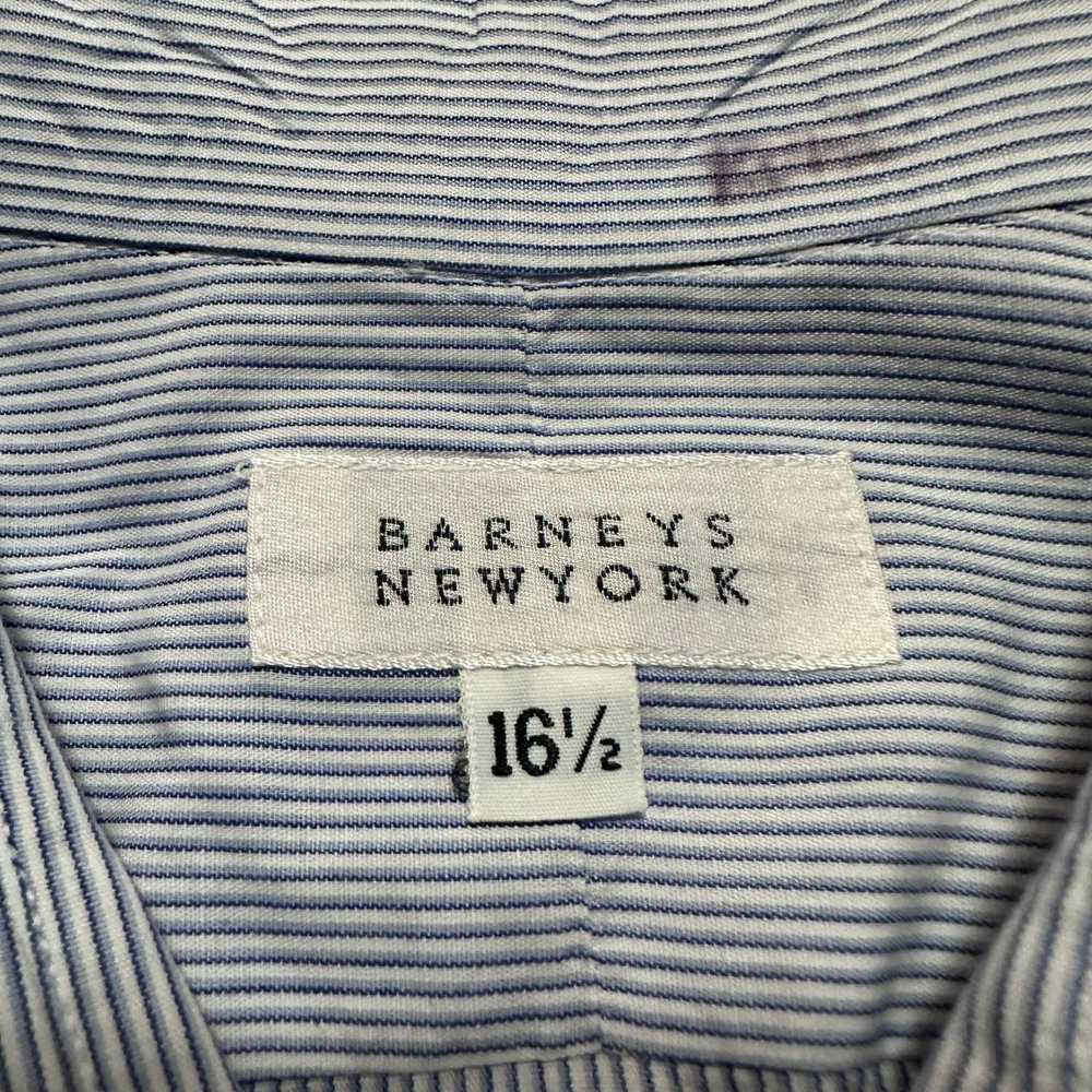 Barneys New York Barneys New York blue pinstripe … - image 5