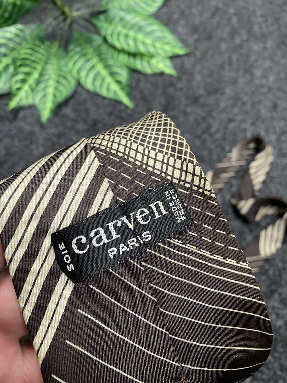 Carven × Vintage Carven Paris Tie Soil Made in Fr… - image 2