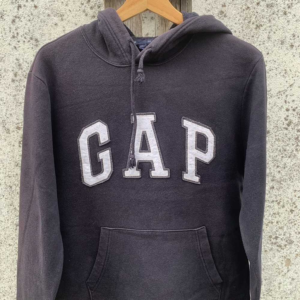 Gap × Streetwear × Vintage Y2K Gap Spell Out Blac… - image 3