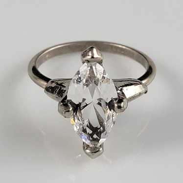 McGrath Hamin Vintage Sterling Engagement Ring
