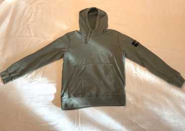 Stone Island Stone Island Green Patch Hoodie - image 1