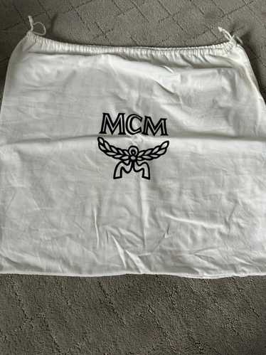MCM MCM White Backpack