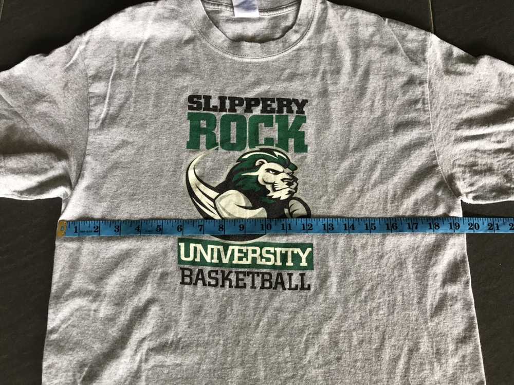 NBA Vintage Slippery Rock University Basketball T… - image 5