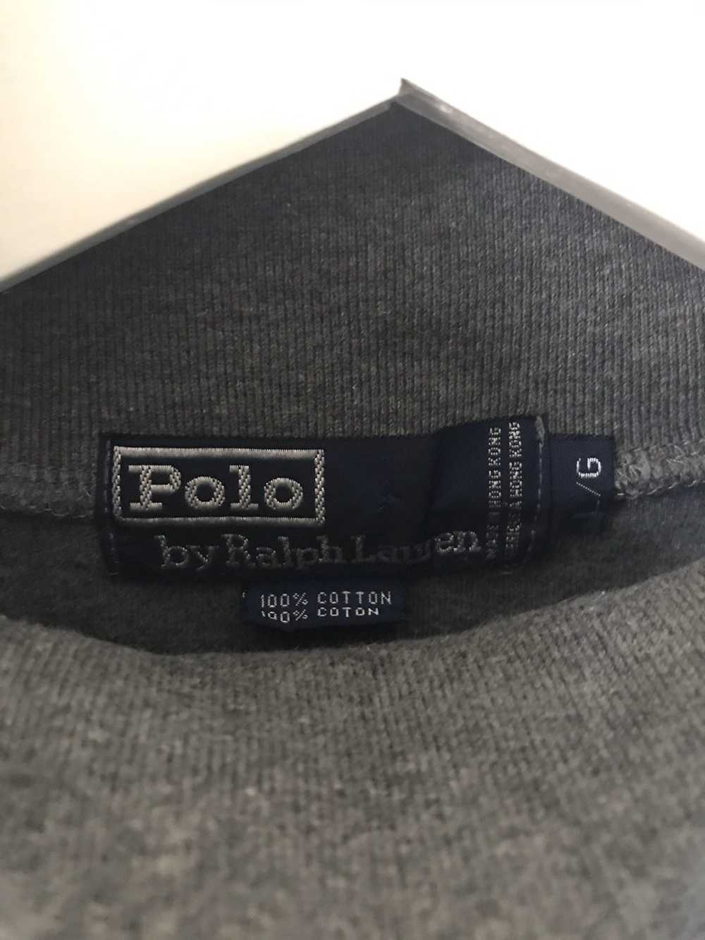 Polo Ralph Lauren × Vintage 90’s Grey Polo Ralph … - image 3