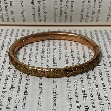 Antique FMCO Copper Gold Filled Bracelet