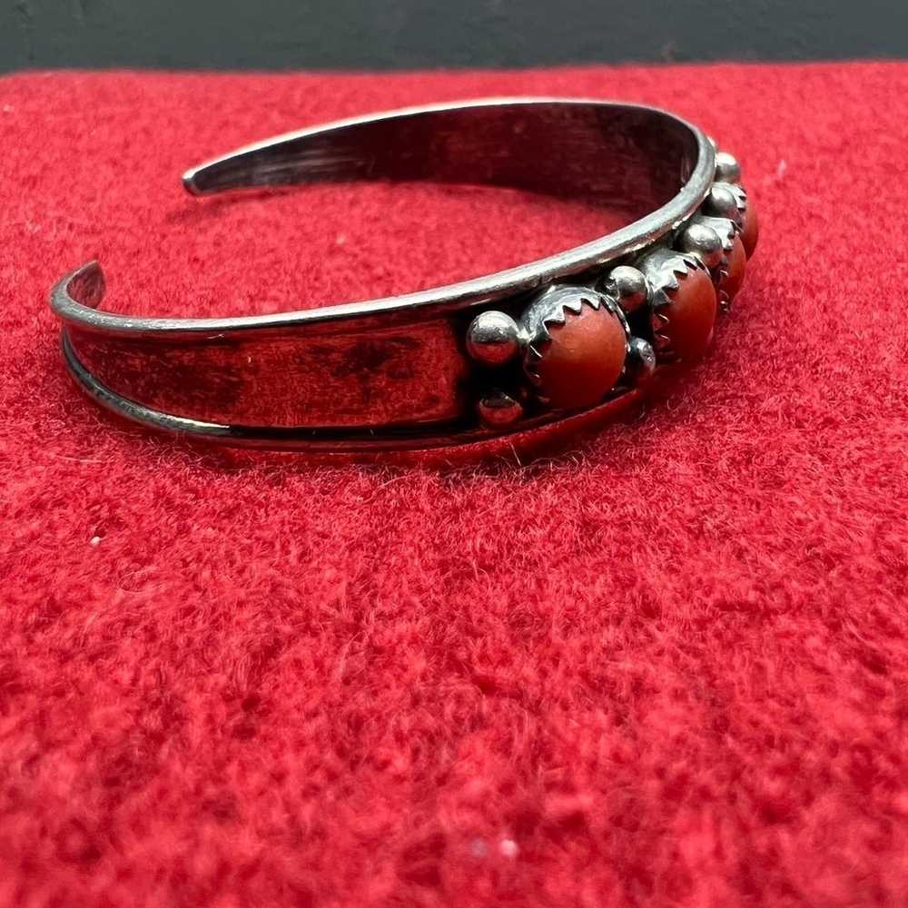 Vintage handmade, Navajo Zuni bracelet - image 3
