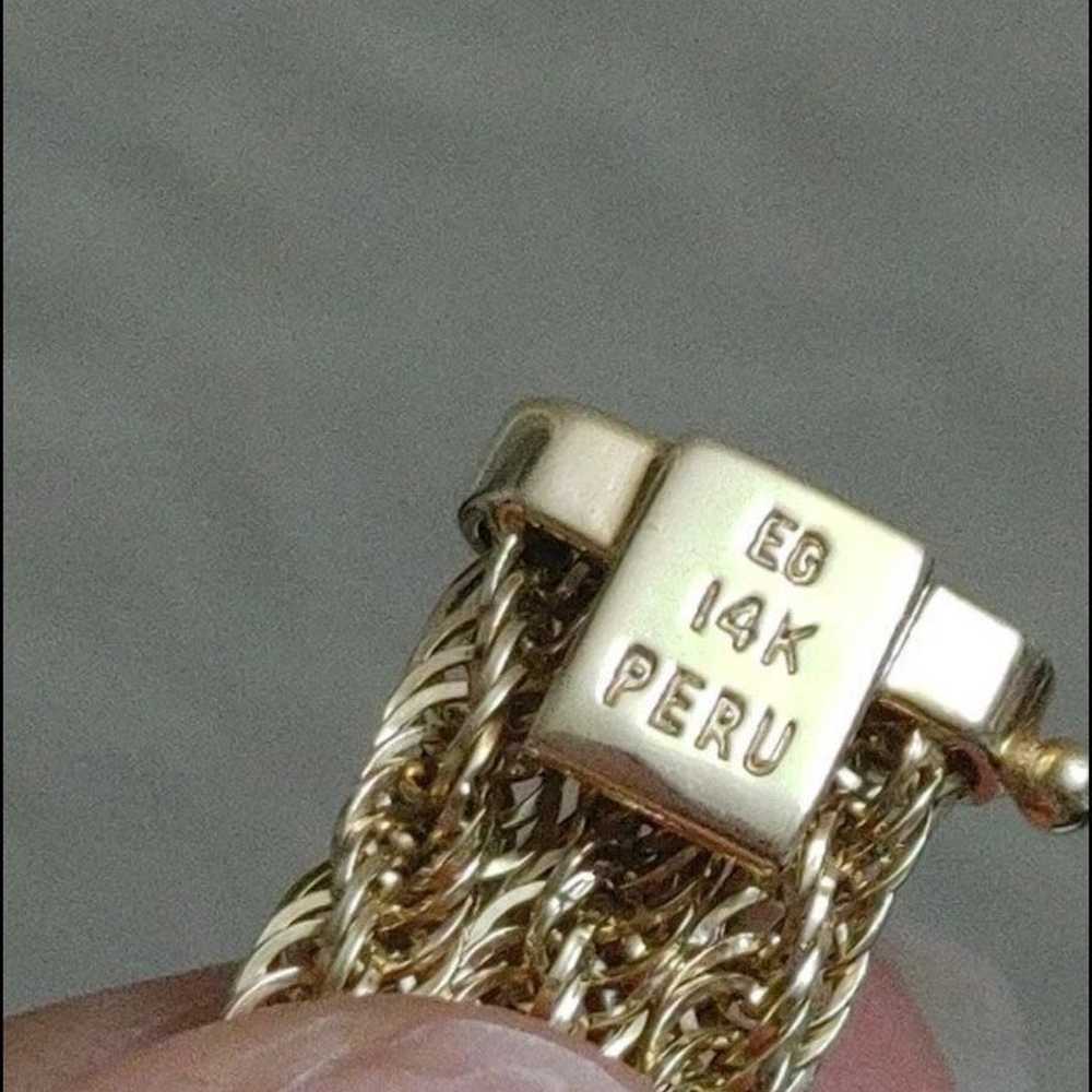 14K Peruvian Gold - image 4