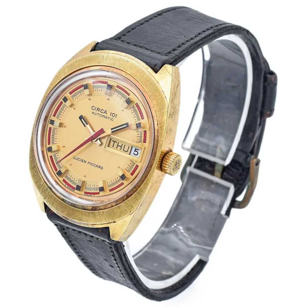 Lucien Piccard Vintage Circa 101 Gold Plated/Stee… - image 2