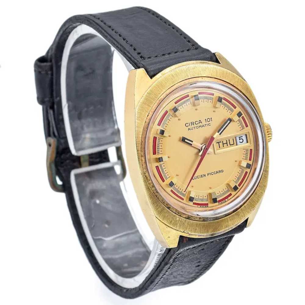 Lucien Piccard Vintage Circa 101 Gold Plated/Stee… - image 3