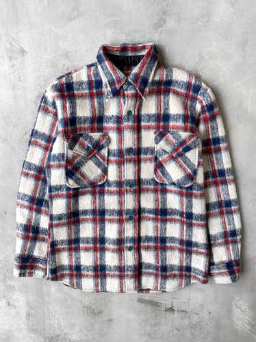 Plaid Heavy Shirt 70's - Small