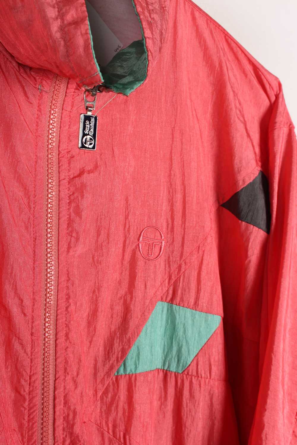 90's Sergio Tacchini Track Jacket Pink Medium - image 2