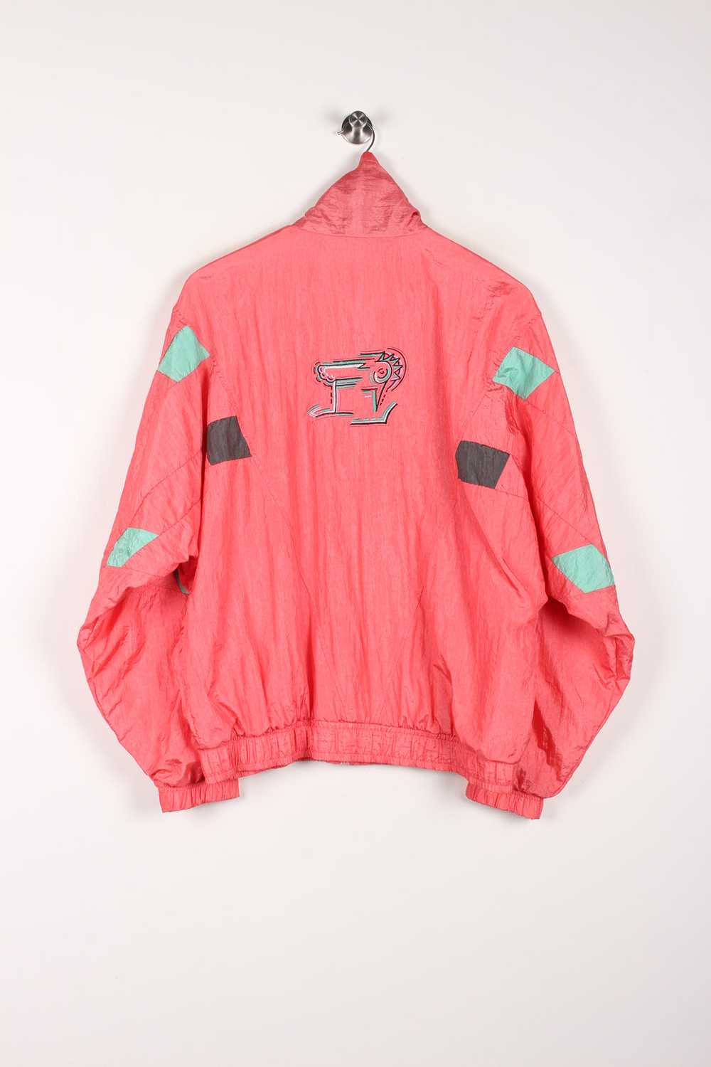 90's Sergio Tacchini Track Jacket Pink Medium - image 3