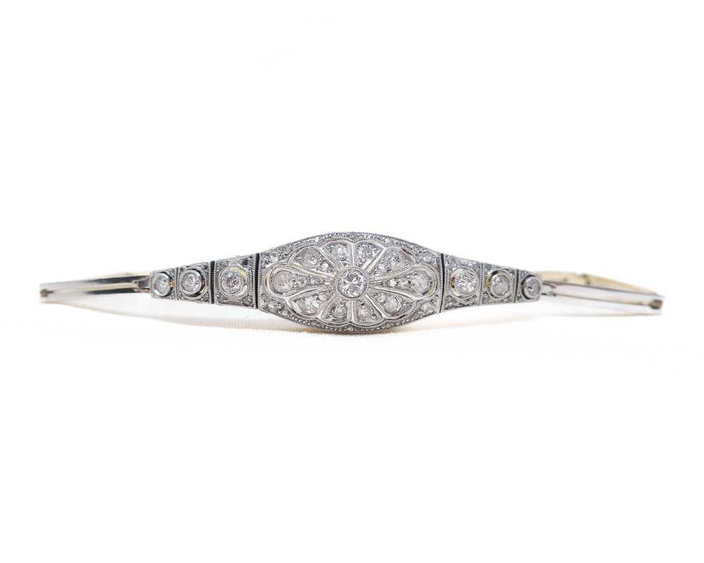 Art Deco Diamond Bracelet - image 2