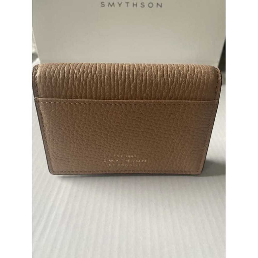 Smythson Leather card wallet - image 5