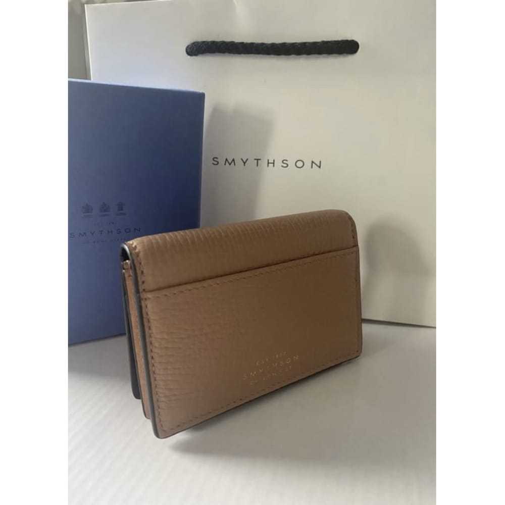 Smythson Leather card wallet - image 7