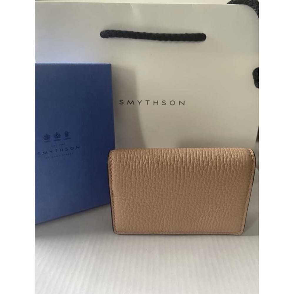 Smythson Leather card wallet - image 8