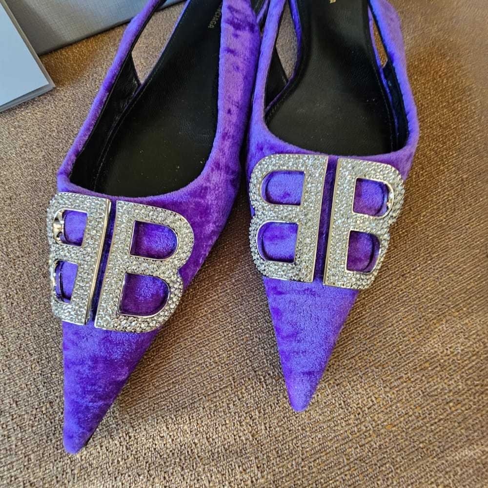 Balenciaga Velvet flats - image 2