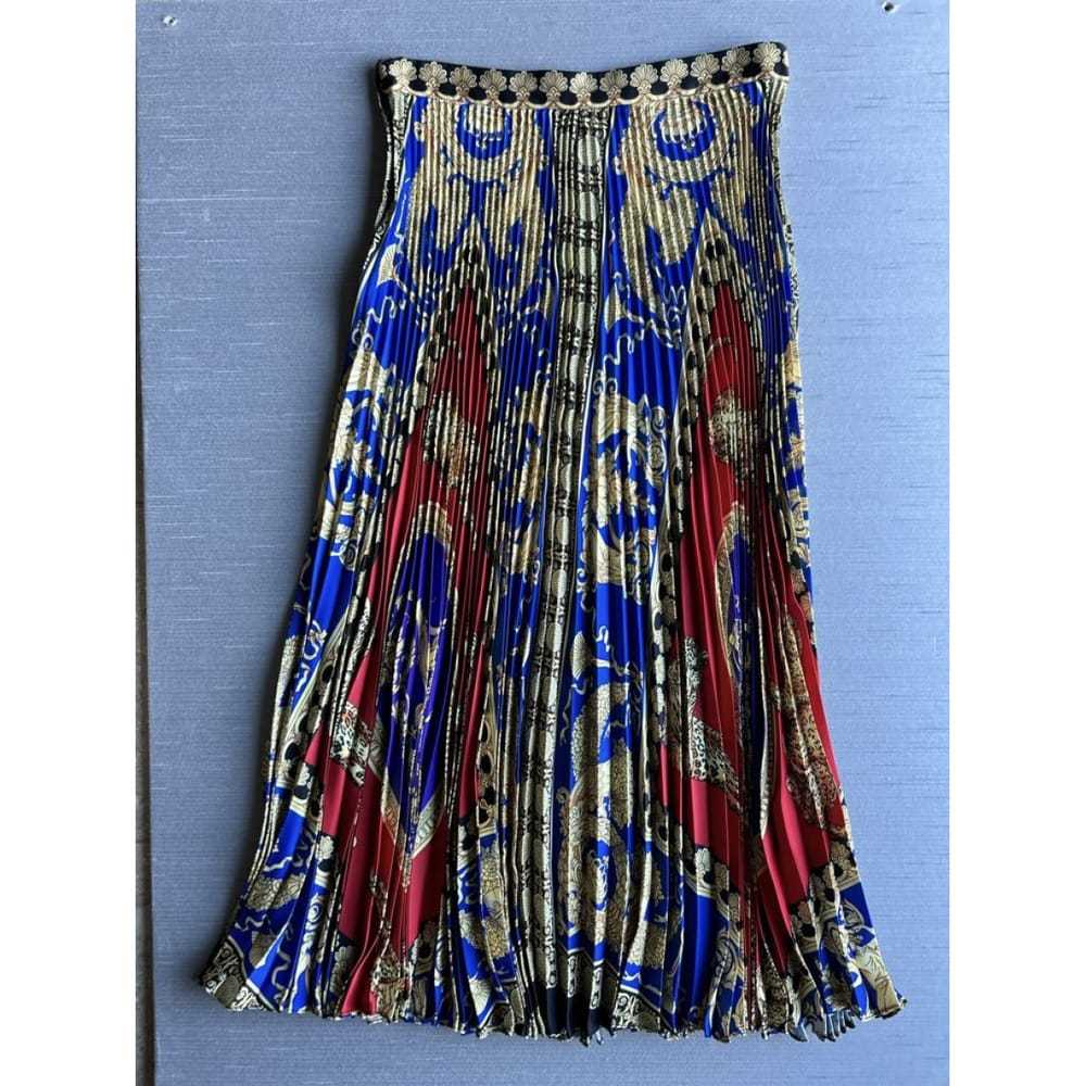 Versace Silk mid-length skirt - image 3