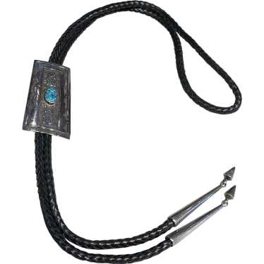 Vintage Hopi Bolo Tie - image 1