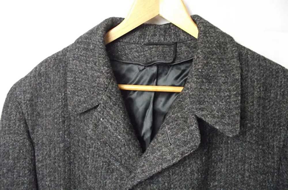 1960s Town-Clad Penney's Mens Harris Tweed Wool O… - image 3