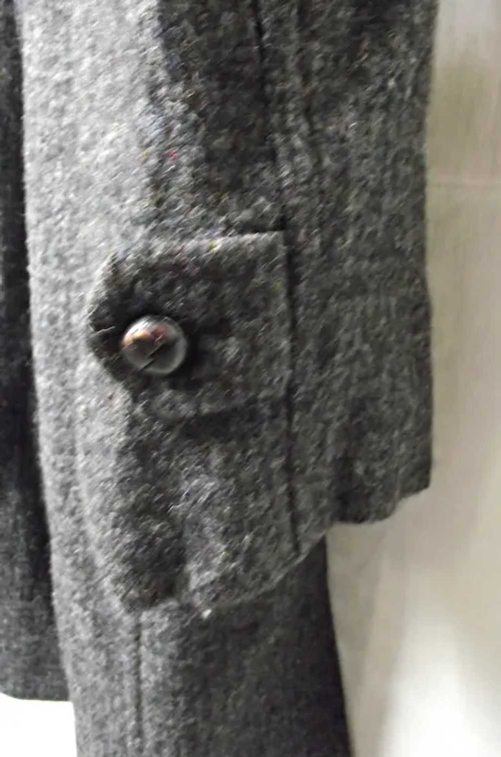 1960s Town-Clad Penney's Mens Harris Tweed Wool O… - image 7