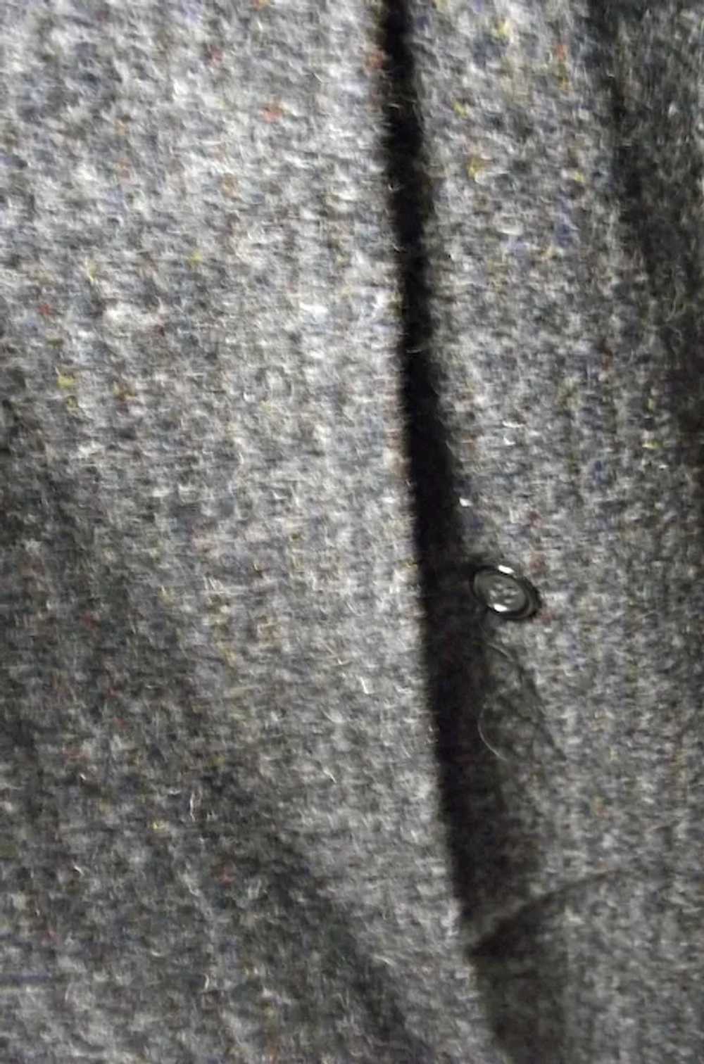 1960s Town-Clad Penney's Mens Harris Tweed Wool O… - image 8