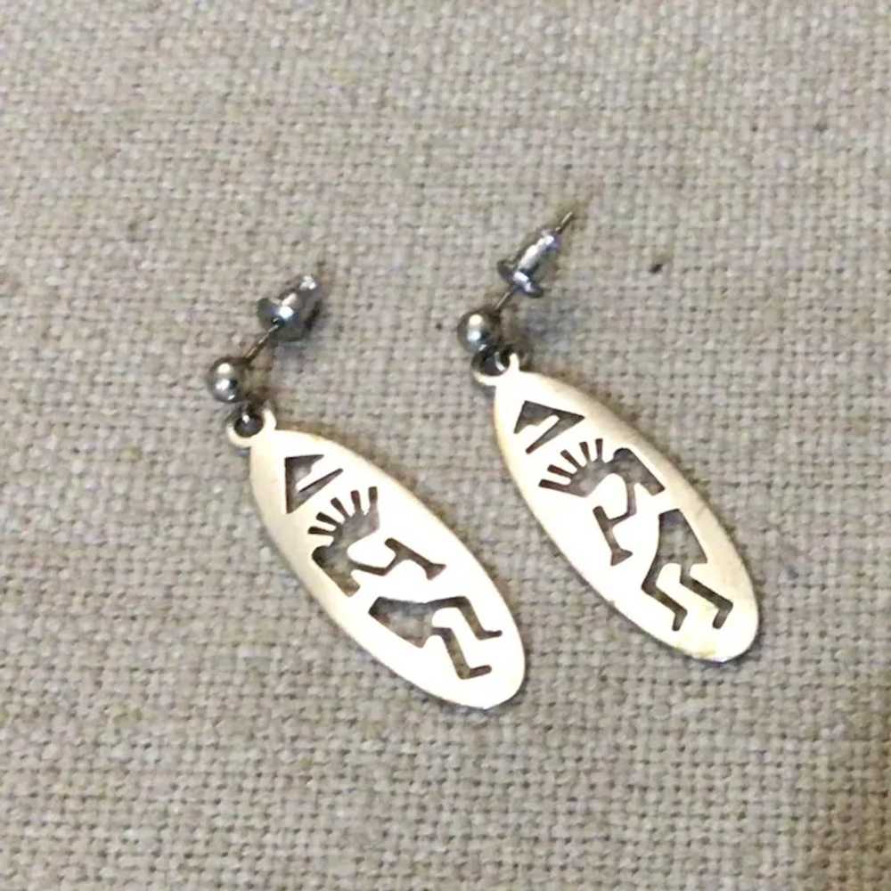 Mexican Sterling Silver American Indian Rain Danc… - image 2