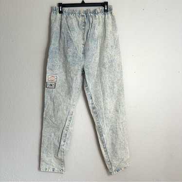 Vintage Cherokee Acid Washed High-Waist Jeans, El… - image 1