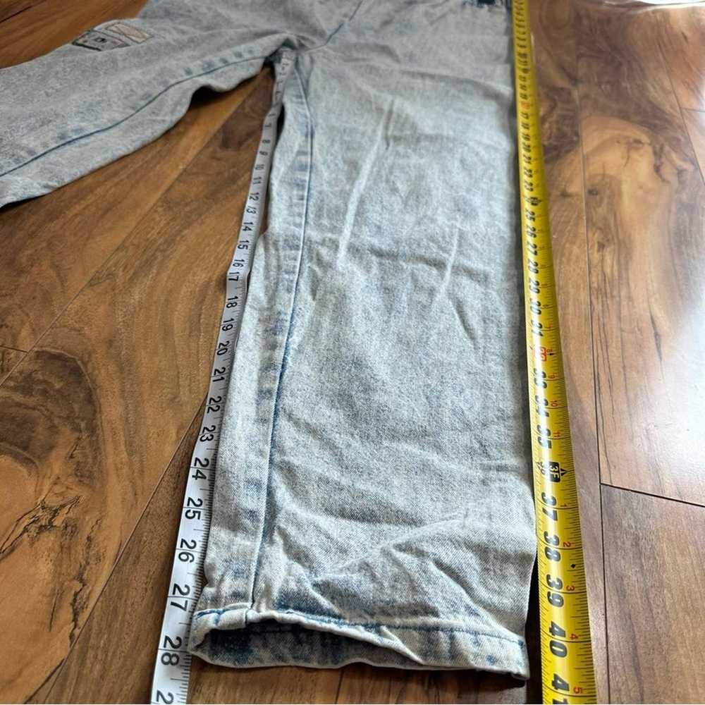 Vintage Cherokee Acid Washed High-Waist Jeans, El… - image 7