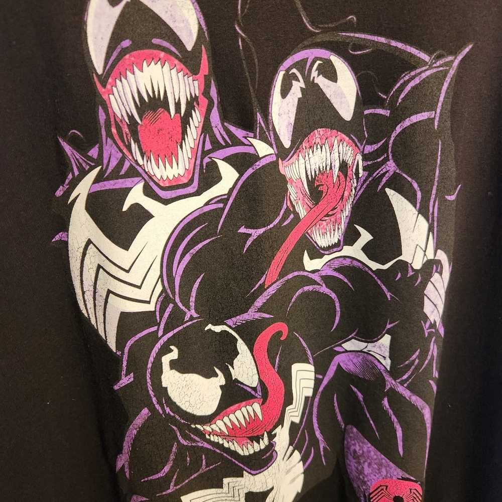 Venom spiderman vintage style t shirt - image 3