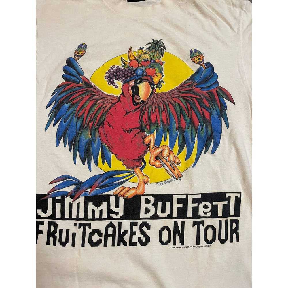 Vintage Jimmy Buffett 1994 Fruitcakes Tour T-Shirt - image 2