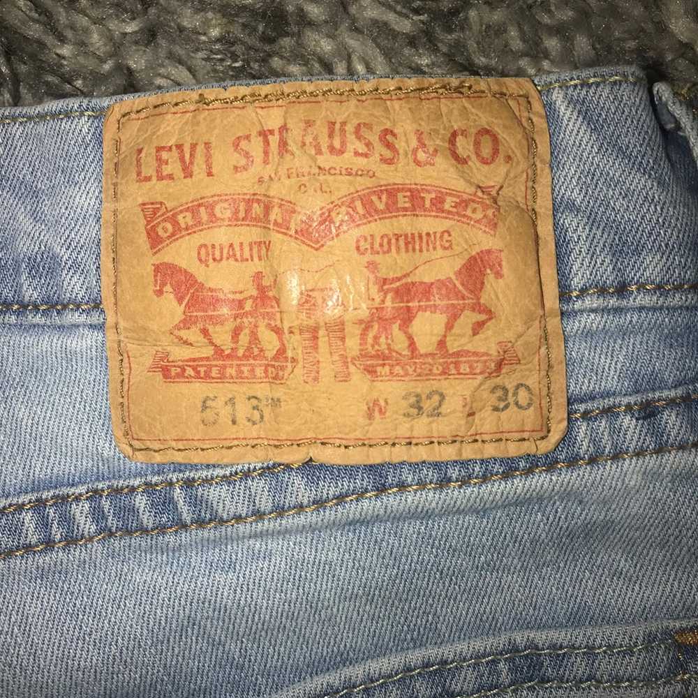 Levi Jeans/ Light Colored/ Men’s Size 32W 30L - image 3